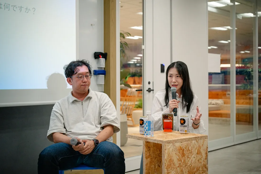 Panel conversation at an LR gathering